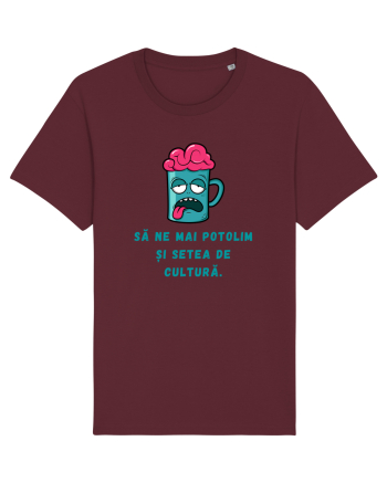 SĂ NE POTOLIM SETEA DE CULTURĂ Burgundy