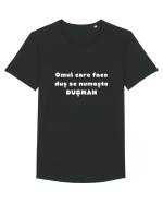 DUȘ-MANUL Tricou mânecă scurtă guler larg Bărbat Skater