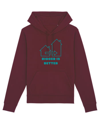 BIGGER IS BETTER Burgundy