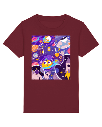 ÎN ALT UNIVERS Burgundy