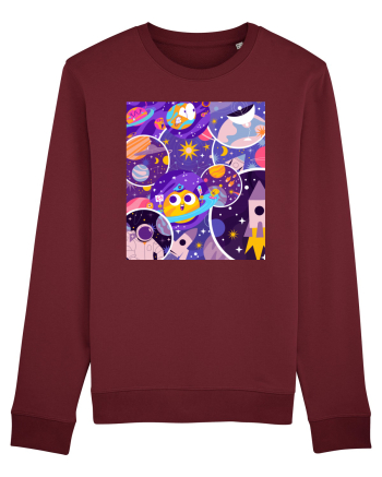 ÎN ALT UNIVERS Burgundy