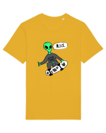 Alien Skateboarder Tricou mânecă scurtă Unisex Rocker