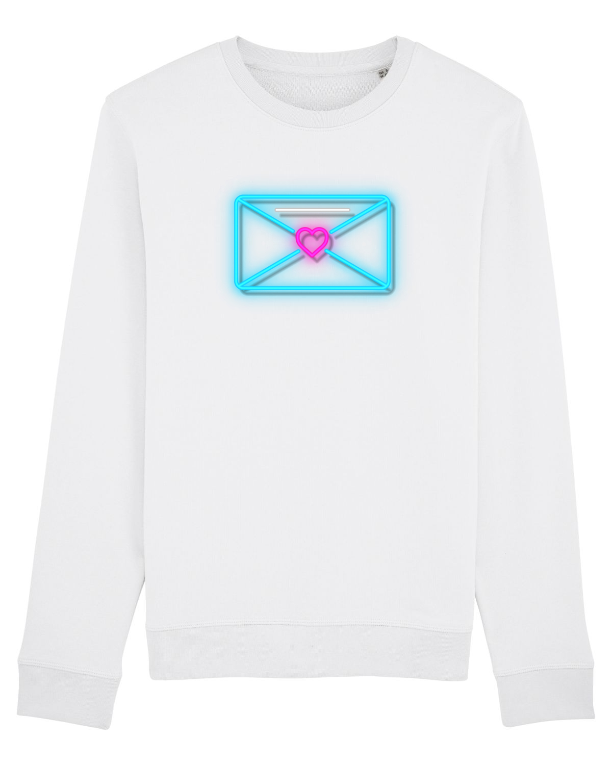 Bluză mânecă lungă Unisex Rise White