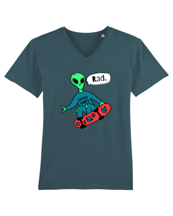 Alien Skateboarder Stargazer