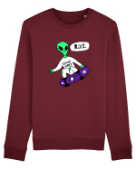 Alien Skateboarder Bluză mânecă lungă Unisex Rise