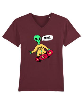 Alien Skateboarder Burgundy