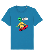 Alien Skateboarder Tricou mânecă scurtă Unisex Rocker