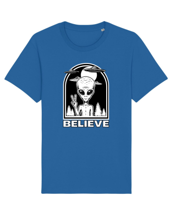 Alien And UFO Royal Blue