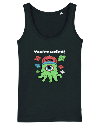 Funny Alien  Black