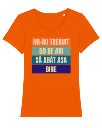 Aniversare 50 de ani, Citat Amuzant Bright Orange