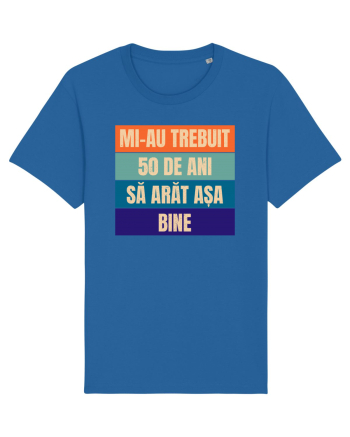 Aniversare 50 de ani, Citat Amuzant Royal Blue