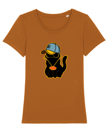 Hip Hop Cat  Roasted Orange