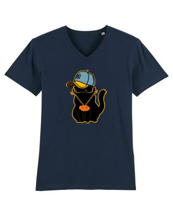 Hip Hop Cat  French Navy