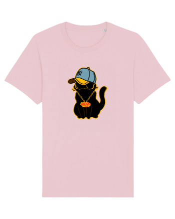 Hip Hop Cat  Cotton Pink