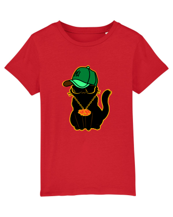 Hip Hop Cat  Red
