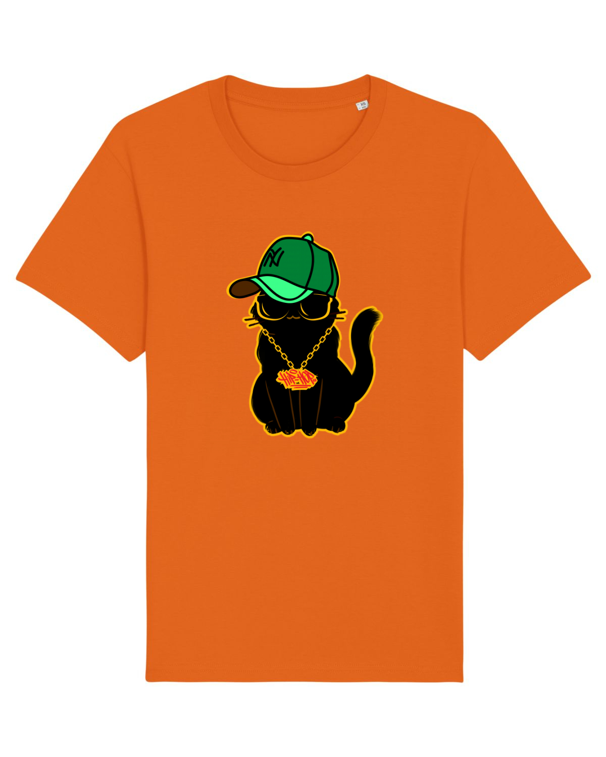 Tricou mânecă scurtă Unisex Rocker Bright Orange