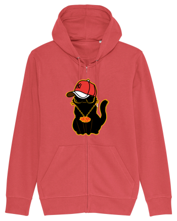 Hip Hop Cat  Carmine Red