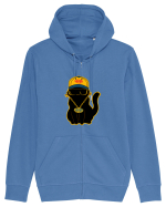 Hip Hop Cat  Hanorac cu fermoar Unisex Connector