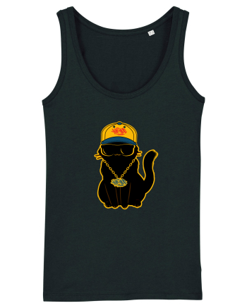 Hip Hop Cat  Black
