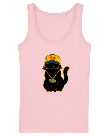 Hip Hop Cat  Cotton Pink