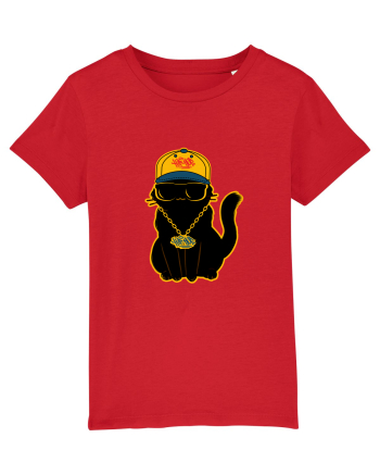 Hip Hop Cat  Red