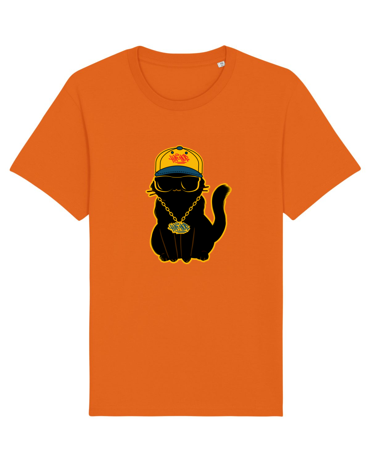 Tricou mânecă scurtă Unisex Rocker Bright Orange