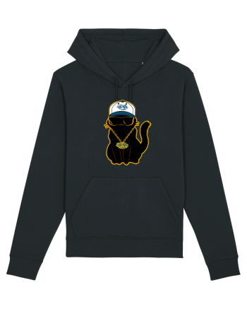 Hip Hop Cat  Black