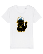 Hip Hop Cat  Tricou mânecă scurtă  Copii Mini Creator