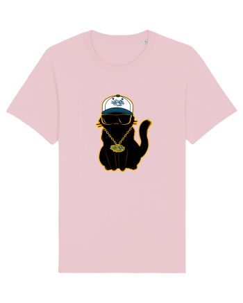 Hip Hop Cat  Cotton Pink