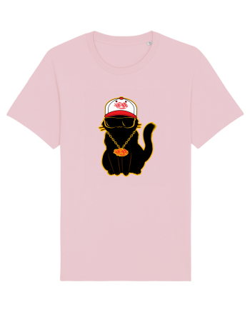 Hip Hop Cat  Cotton Pink