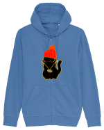 Hip Hop Cat  Hanorac cu fermoar Unisex Connector