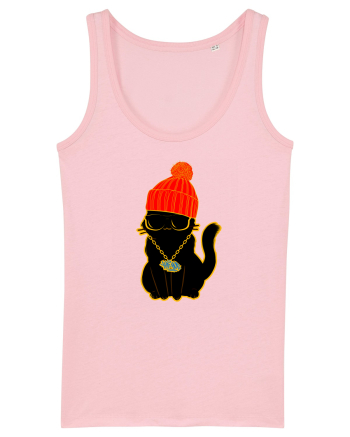 Hip Hop Cat  Cotton Pink