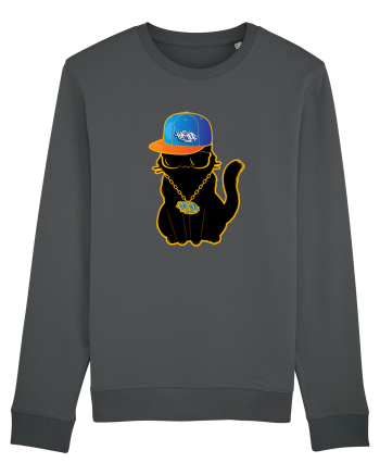 Hip Hop Cat  Anthracite
