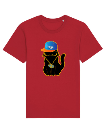Hip Hop Cat  Red