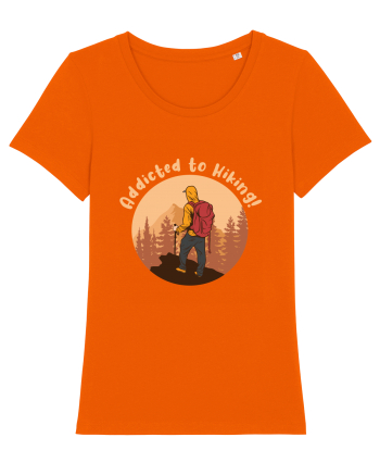 Addicted to Hiking! Bright Orange