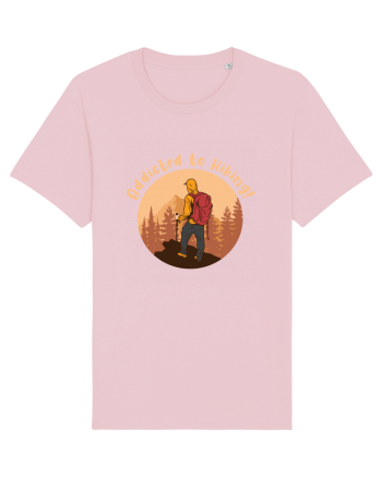 Addicted to Hiking! Cotton Pink