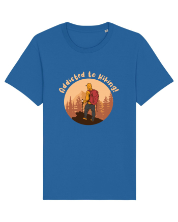 Addicted to Hiking! Royal Blue