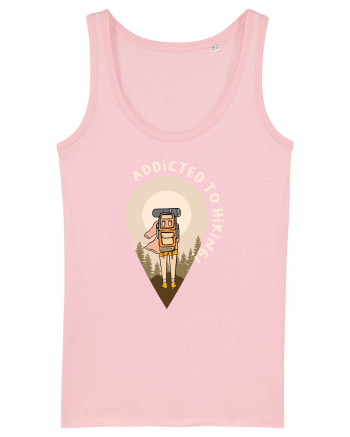 Addicted to Hiking Cotton Pink