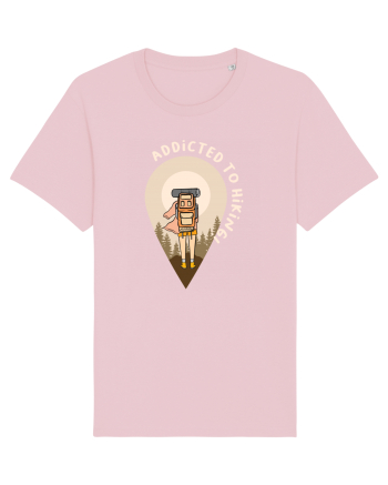 Addicted to Hiking Cotton Pink