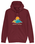 Adventure is Everything Hanorac cu fermoar Unisex Connector