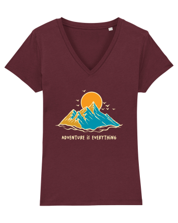 Adventure is Everything Burgundy