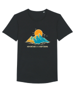 Adventure is Everything Tricou mânecă scurtă guler larg Bărbat Skater