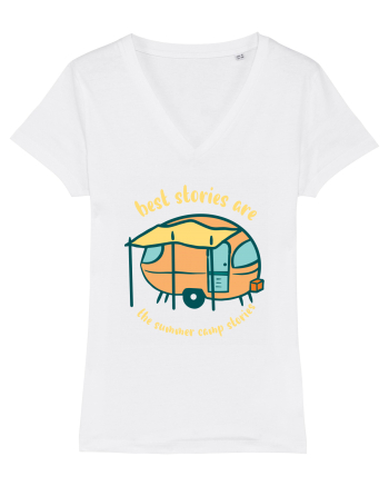 Best Stories are the Summer Camp Stories White