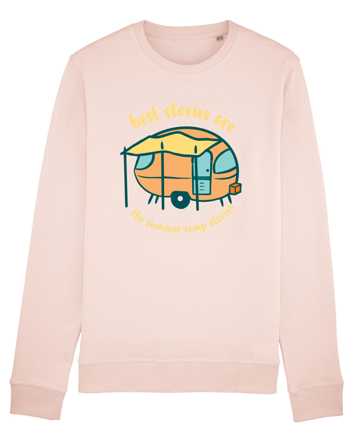 Bluză mânecă lungă Unisex Rise Candy Pink