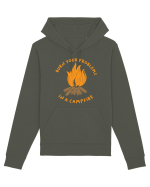Burn Your Problems in a Campfire Hanorac Unisex Drummer