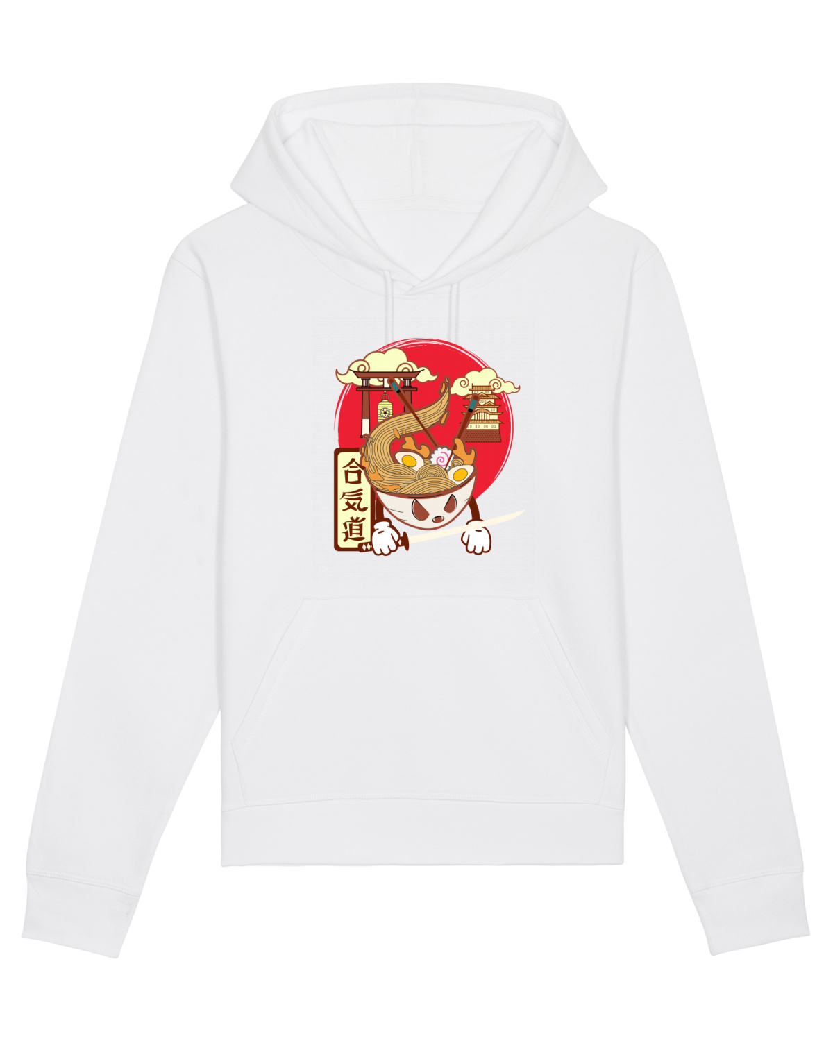 Hanorac Unisex Drummer White