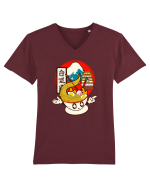 Kawaii Ramen  Tricou mânecă scurtă guler V Bărbat Presenter