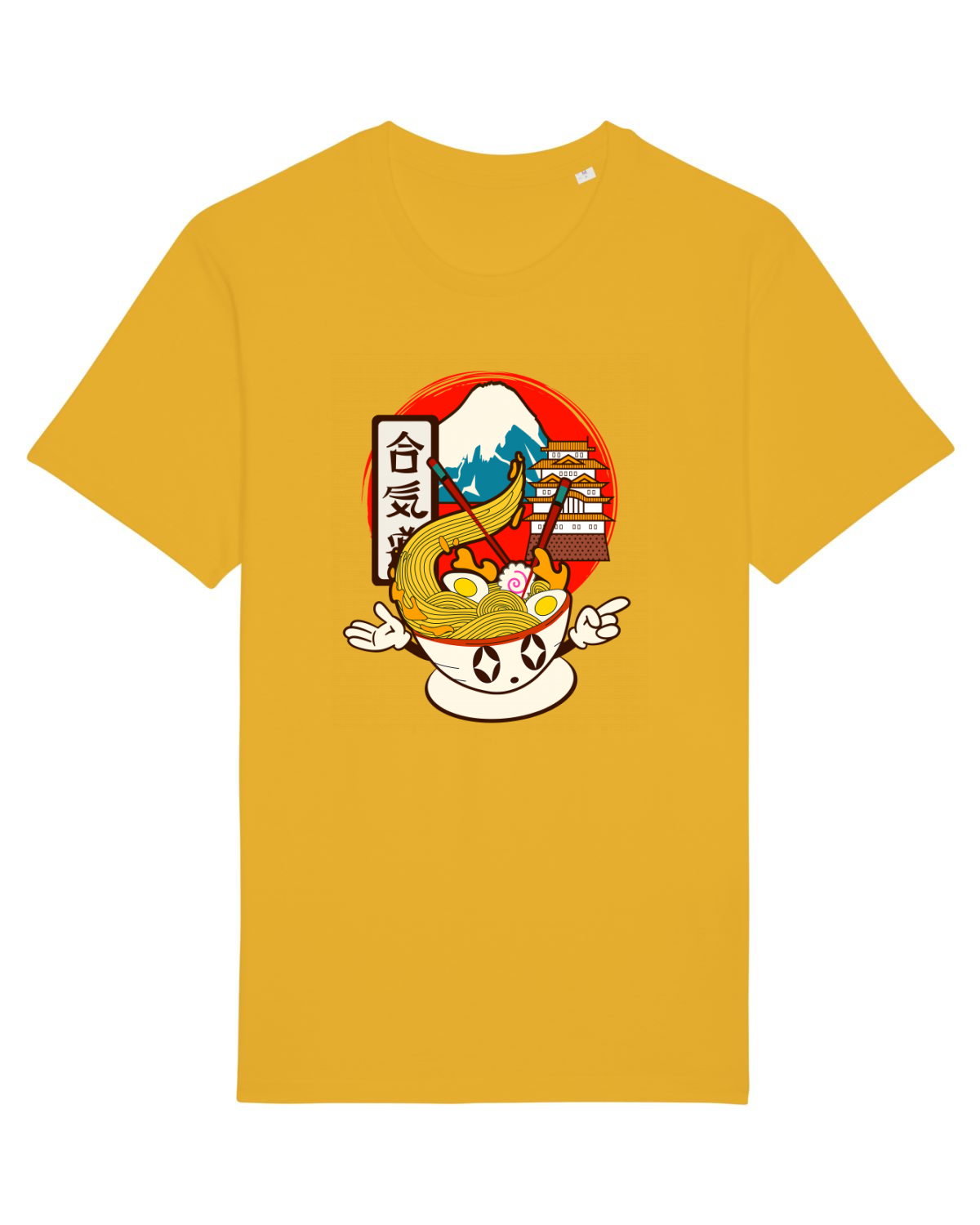 Tricou mânecă scurtă Unisex Rocker Spectra Yellow