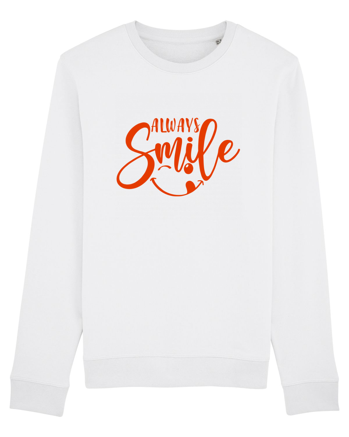 Bluză mânecă lungă Unisex Rise White