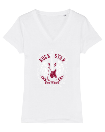 ROCK STAR White